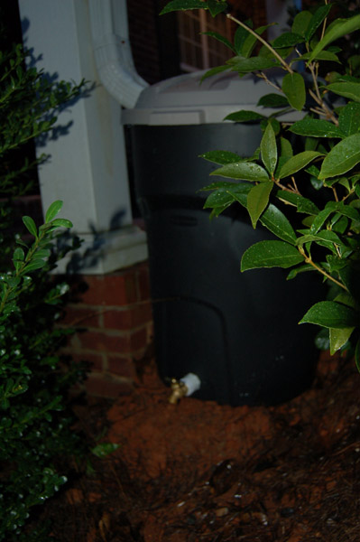 Ninja rain barrel demonstrates stealth Ninja rain barrel demonstrates stealth